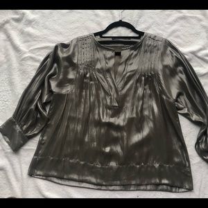 Shiny blouse
